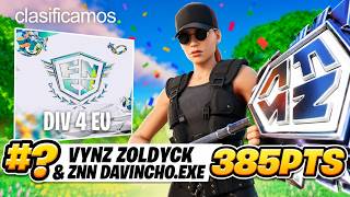 ASI AYUDE A MI DUO A CLASIFICAR A LA DIVISION 3 DE EUROPA 🏆 | Davincho (POV DE MI DUO)