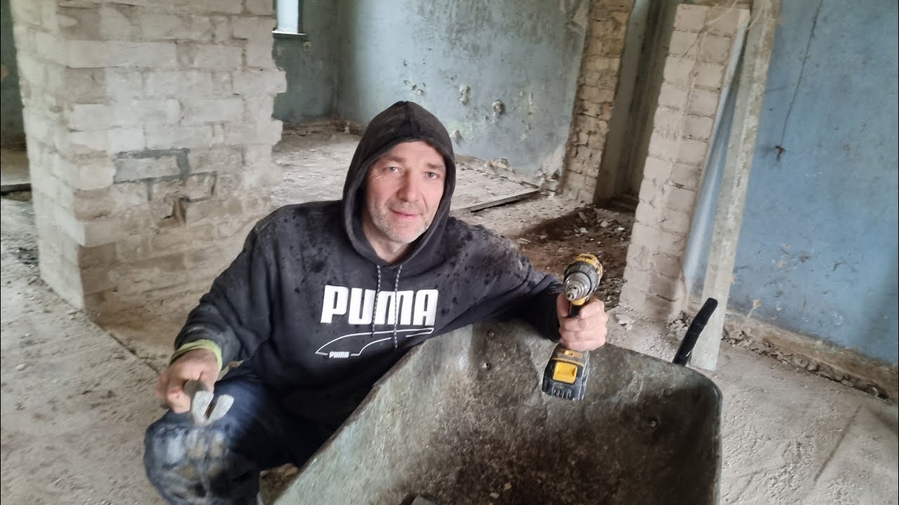 Mano sodyba miške.7 dalis.Nupirkau sodybą, 4 butų namą, darau renovaciją savo rankomis.