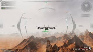 ALIEN BASE BUILDING & CARGO SUPPLY RUN (Frontier Pilot Simulator)