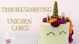 Troubleshooting: UNICORN CAKES - How To Make A Unicorn Cake