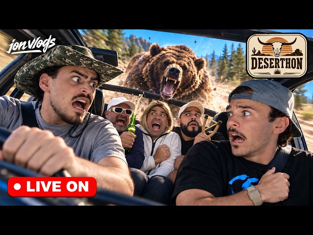 IRL - CHEGAMOS EM YELLOWSTONE | DIA 3 DE DESERTHON