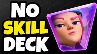 BEST FIRECRACKER DECK NO SKILL CLASH ROYALE 