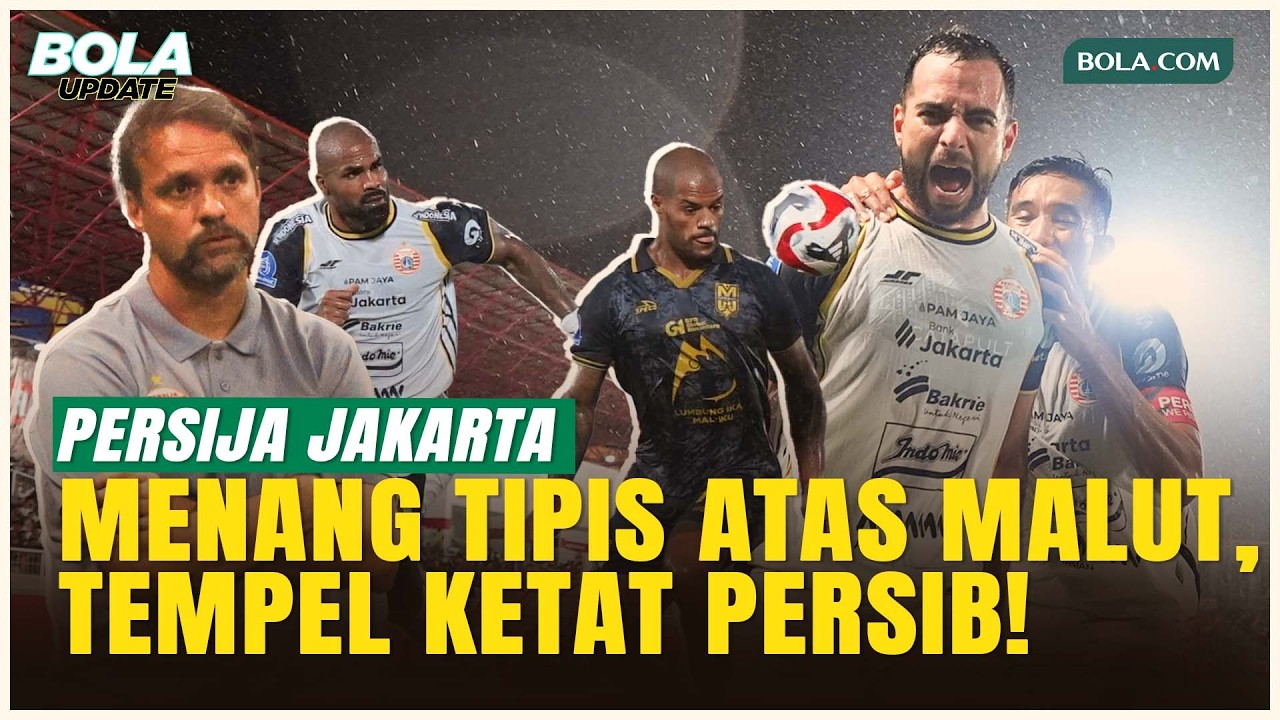 Komentar Mauricio Souza usai Persija Menang Dramatis atas Malut United