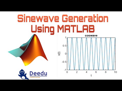 Sine Wave Generation Using MATLAB | Beginners MATLAB Programming | Codingmatlab