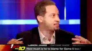 MUST SEE Skip Bayless goes H.A.M on LeBron James 2011 NBA Finals game 5