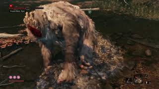 Guardian Ape Boss Fight Sekiro: Shadows Die Twice Wakthrough