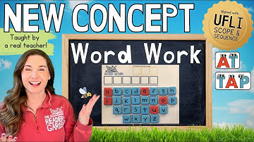 Lesson 5: VC & CVC Words | WORD WORK | New Concept Only Phonics Lesson (UFLI Aligned)