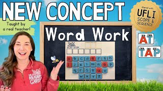 Lesson 5: VC & CVC Words | WORD WORK | New Concept Only Phonics Lesson (UFLI Aligned)