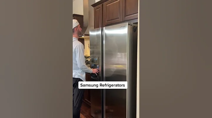 Samsung Fridge🤔🧊 #Shorts
