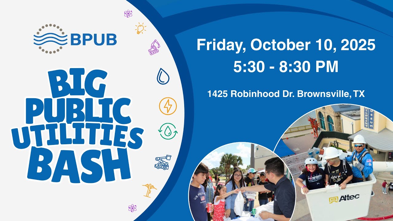 Get a chance to ride a bucket truck at the Big Public Utilities Bash!