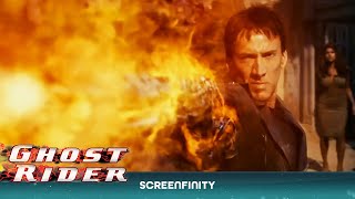 Ghost Rider Devours Blackheart's Soul | Nicolas Cage Movie | Ghost Rider | Screenfinity