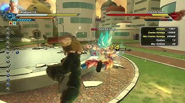 Dragon Ball Xenoverse 2 Android 13 Stamina Break Combo Variant 2