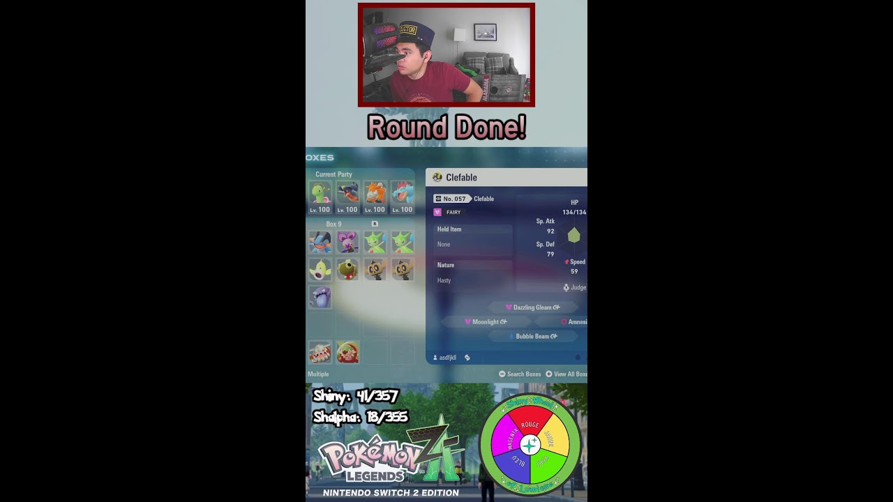 ✨Shiny Hunting in Pokemon Legends: Z-A: Shiny Wheel of Lumiose Game! ✨ 