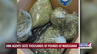 OBN seizes over a thousand pounds of marijuana in Tulsa