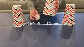 Kids shell game