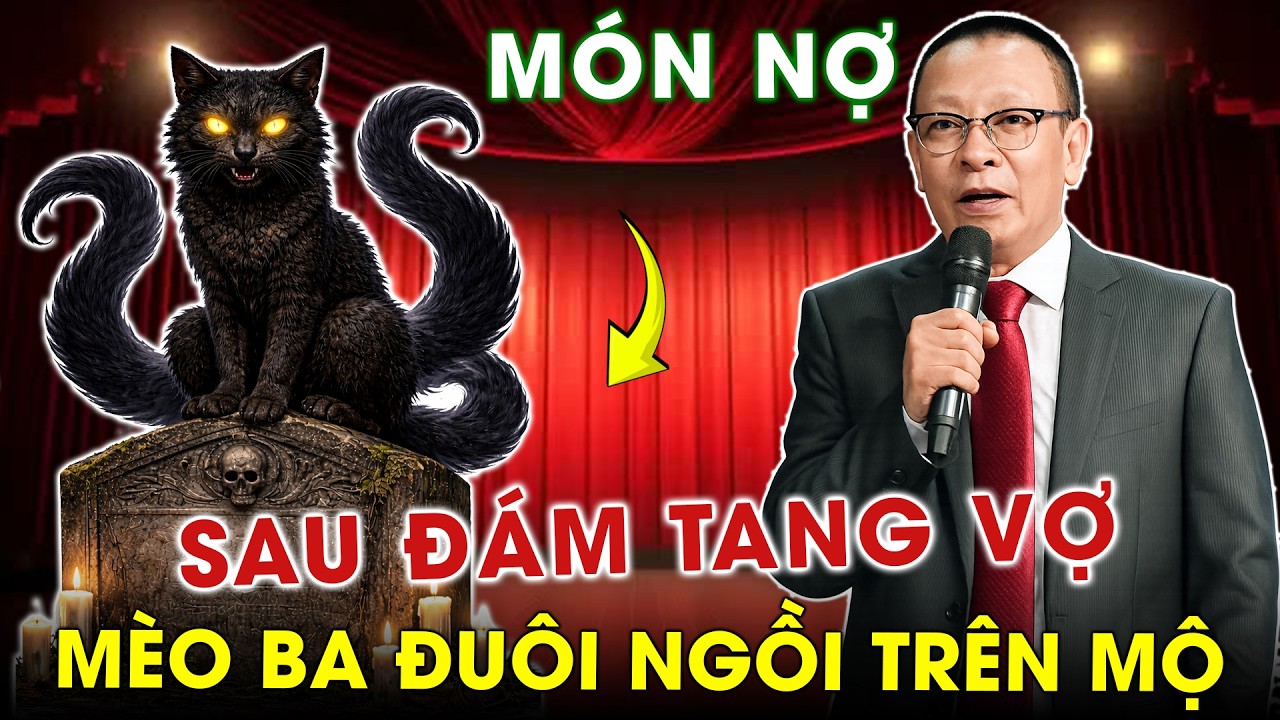 Tâm Sự Cùng Văn Sâm: Sau Đám Tang Vợ - Mèo ba Đuôi Ngồi Trên Mộ Và Sự Thật Rùng Mình!
