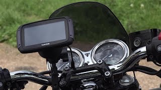 Triumph Bonneville T120 motorcycle touring? TOMTOM Rider 550. The plight of the Navigator! screenshot 4