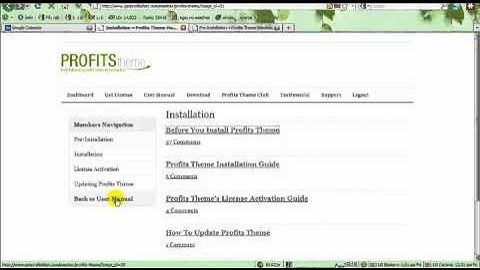 WordPress Profits Theme Create Membership Module Pages
