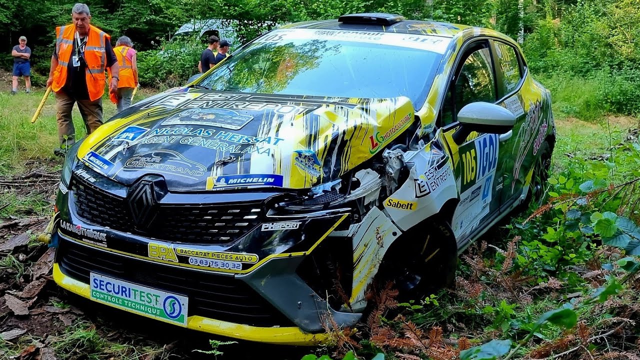 Rallye Vosges Grand Est 2025 - Crashs/Mistakes & Action