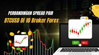 Daftar Exness Terbaru | Perbandingan Spread Pair BTCUSD Di 10 Broker Forex - Mana yang Terbaik untu