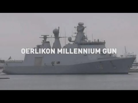 Rheinmetall Air Defence: Oerlikon Millennium Gun - 35 mm high precision naval gun system