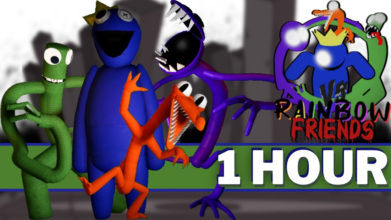 AGOTI - FNF 1 HOUR Perfect Loop (VS Rainbow Friends I But Rainbow Friends Sings It I Vs Entity)