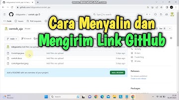 Cara Menyalin dan Mengirim Link GitHub