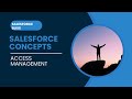 Salesforce Access Mechanism