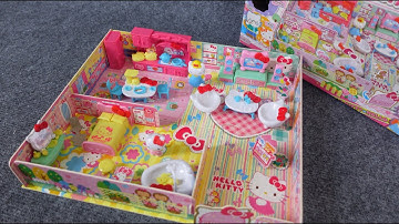 12 Minutes Satisfying with Unboxing Hello Kitty Home Furnish Set ASMR