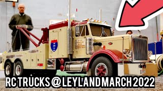 RC TRUCKS @ LEYLAND MARCH 2022 | Tamiya Rc Truck Action Toy Trucks Custom Trucks Scale Machinery 1/2