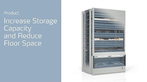 Achieve High Storage Density | Vertical Lift Module Kardex Shuttle