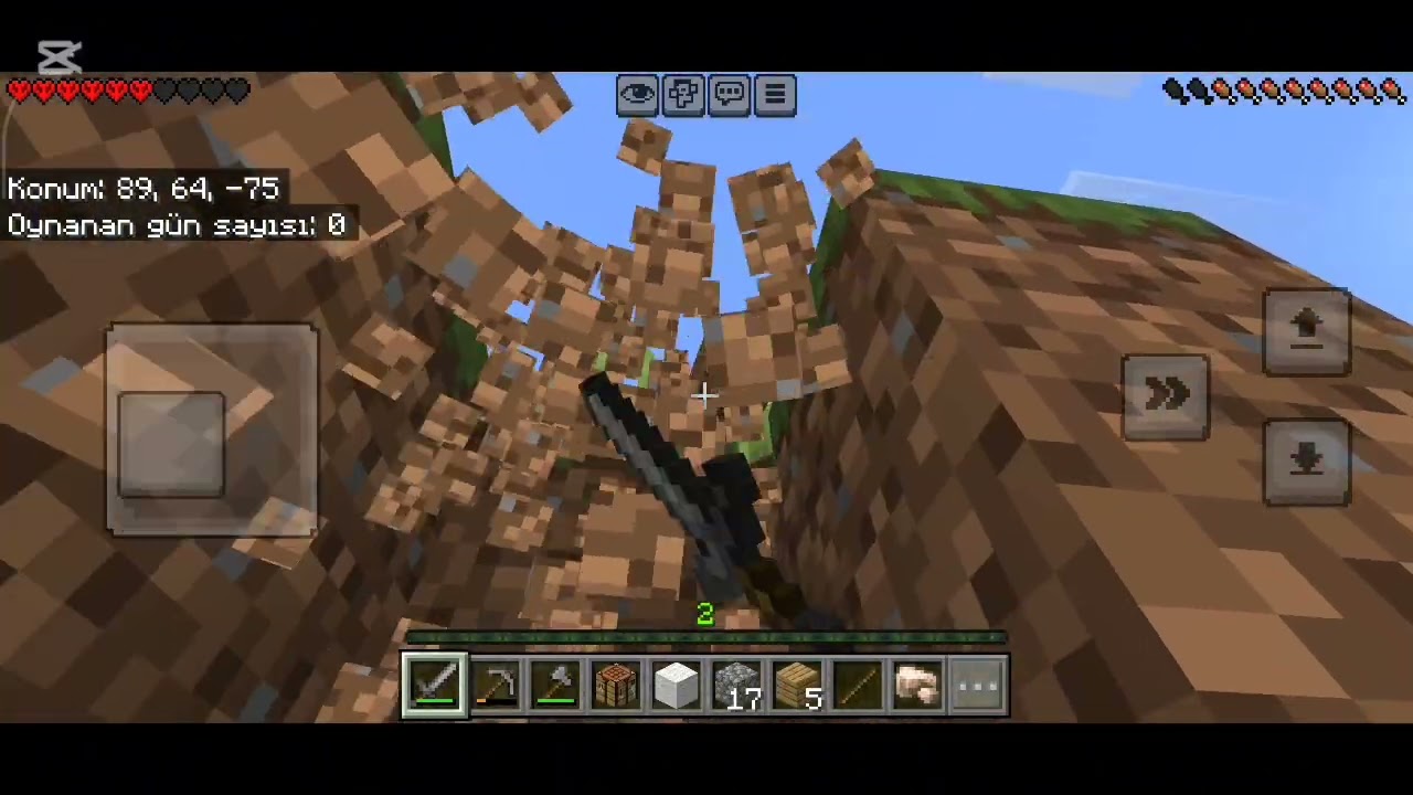Hardcore Minecraft bölüm 1 