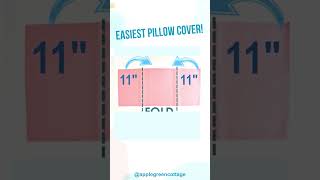 Super Easy Envelope Pillow!