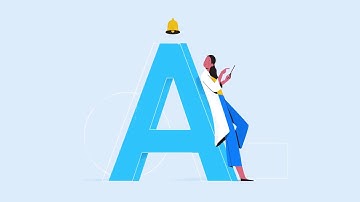 Parsec - Letter A — Explainer Animation