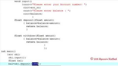 C++  Introduction to CLASS