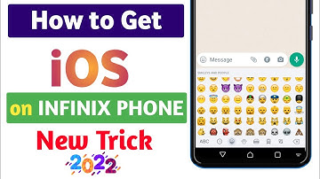 How to get ios/iphone emojis on infinix - smart hd 2021 || How to change infinix keyboard