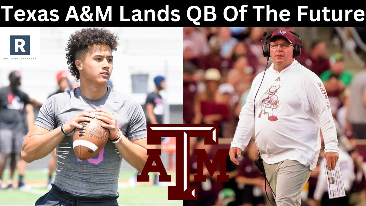 Helaman Casuga Commits To Texas A&M | Texas A&M Recruiting News