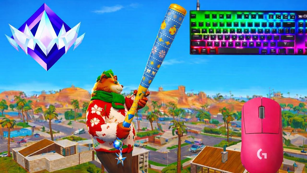 Fortnite Unreal Ranked On PC | Keyboard & Mouse Gameplay | 360 FPS | 2K