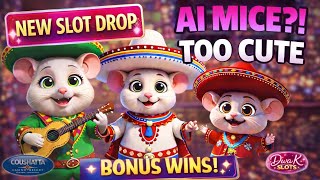 AI Mariachi Mice?! 🐭🎸 This ADORABLE New Slot at Coushatta Is TOO Cute!