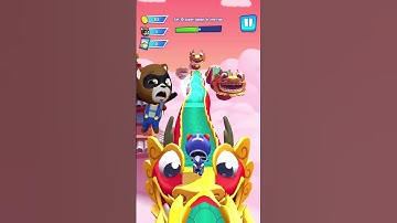 Talking Tom Hero Dash Super Tom Vs Super Angela Vs Super Hank Vs Super Ginger Android Gameplay