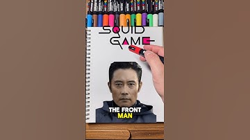 How Realistic Is This Squid Game Drawing? #art #squidgame #shorts