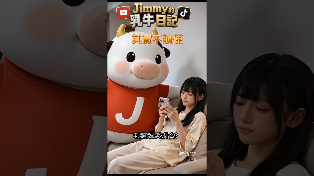 說好的「隨便」呢？！帥牛終於悟出了全天下男生的終極痛點！🤣 #搞笑 #中文 縮圖