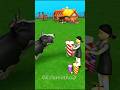A Doll &amp; Scary Teacher Feed a Cow colour change #Funny #Comedy #Shorts#Scary Teacher3D
