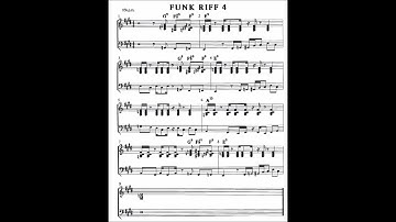 Andrew D. Gordon - riff 4 - funk - tutorial lesson keyboard piano