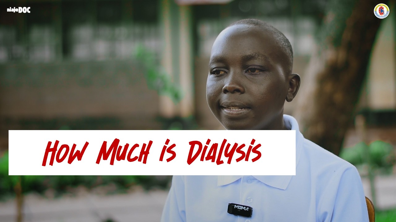 Ronald Kasyoka on the cost of dialysis in Kenya
