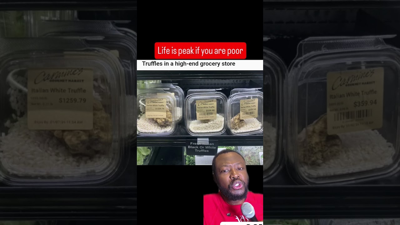 Why Expensive Truffles Sit Unlocked in High-End Grocery Stores 