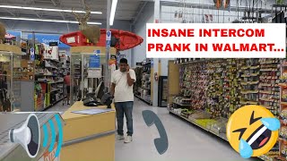 INSANE INTERCOM PRANK IN WALMART... (Gone Wrong)