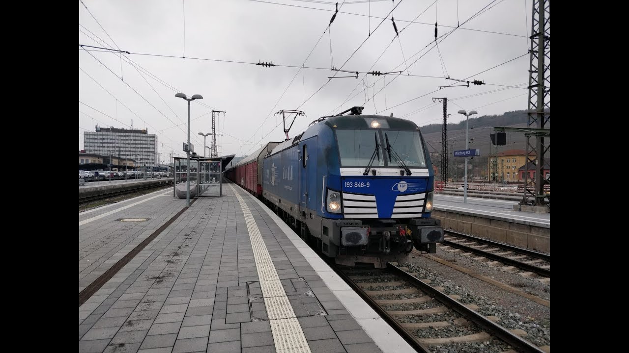 Führerstandsmitfahrt von Fulda nach Passau (Zeitraffer)