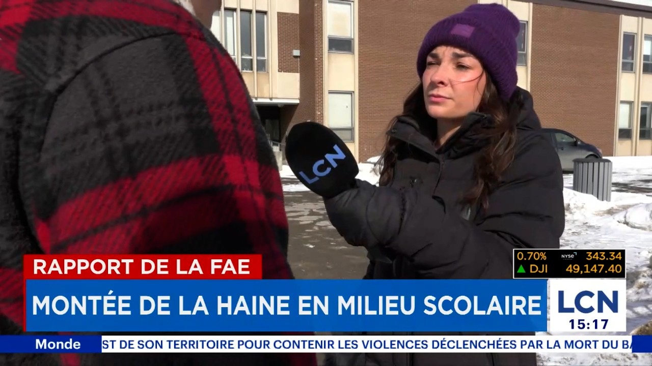 Hausse inquiétante de la haine dans les écoles du Québec