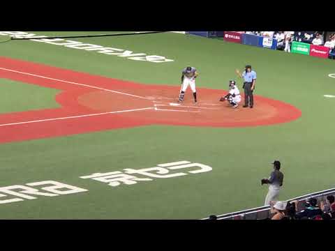 [現地]阪神 佐藤輝明選手第2打席🏟21.8.3京セラドーム⚾️エキシビションマッチ